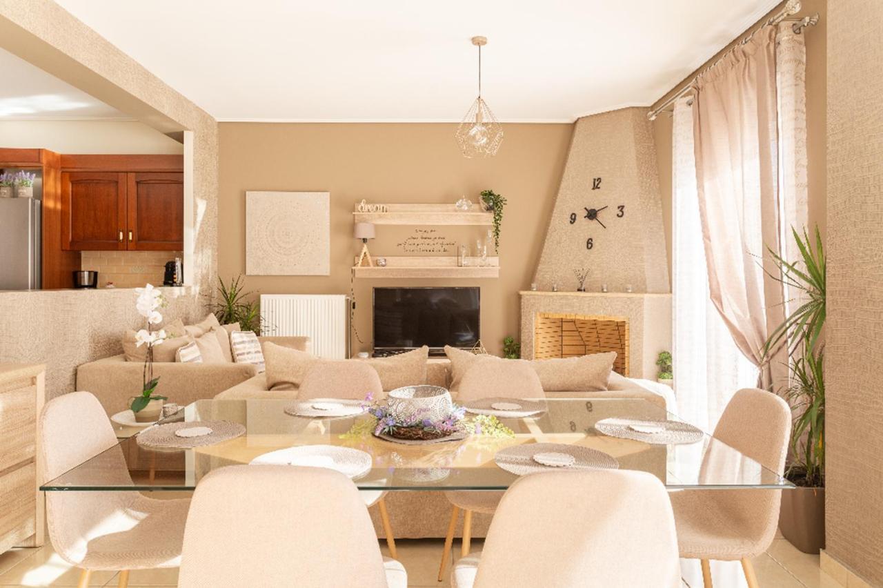 Milo Luxury House -Free Airport Pick Up-10Min Drive Villa Markopoulo Mesogaias Luaran gambar
